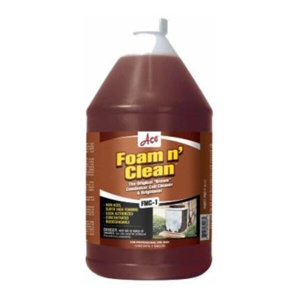 ACE FNC1 Foam N’ Clean Alkaline Coil Cleaner, 1 Gallon - AP AC Distributors