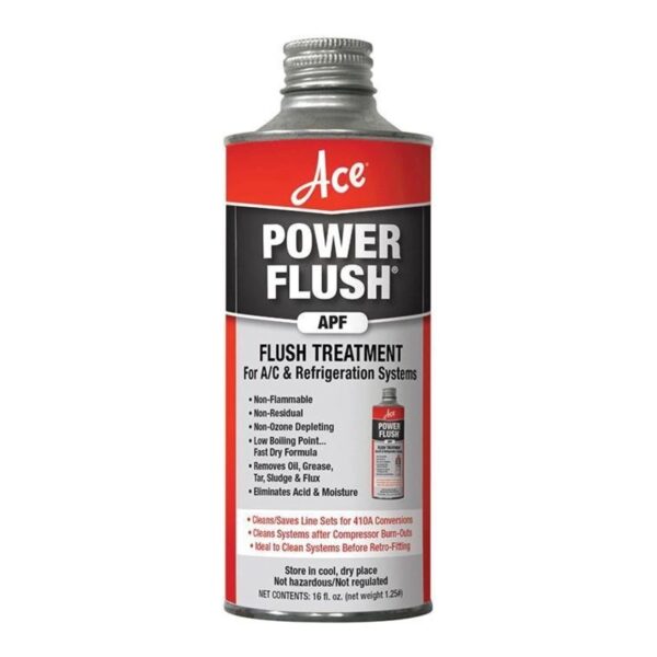 ACE Power Flush 16oz APF16 - AP AC Distributors