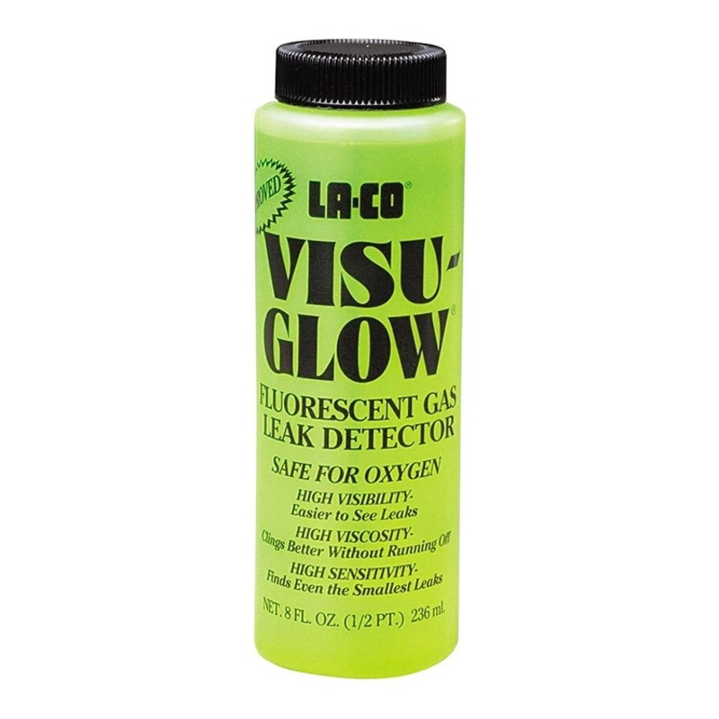 Bramec #16164-VISU-GLOW Leak Detector 8 Oz - AP AC Distributors