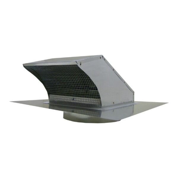 Eave Vent 4" W/ Damper And Screen EV4DL - AP AC Distributors