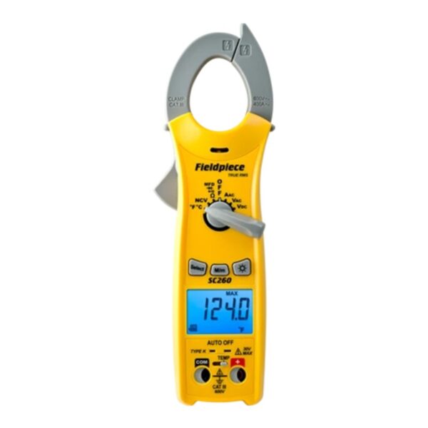 Fieldpiece 400A Clamp Meter Compact SC260 - AP AC Distributors