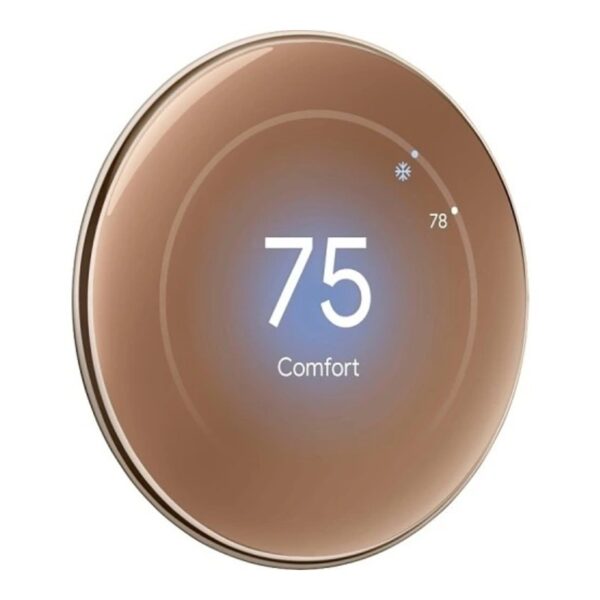 Google Nest Learning Thermostat (4th Gen) - Gold GA05171-US - AP AC Distributors