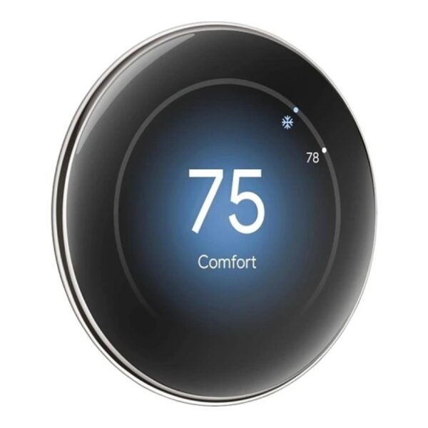 Google Nest Learning Thermostat (4th Gen) , Silver GGA05560US - AP AC Distributors
