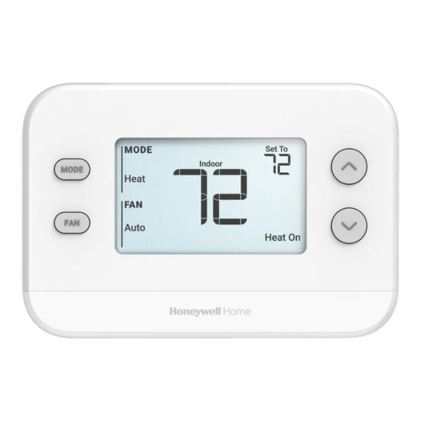 Honeywell Home TH1110U4000/U FocusPRO N100 Non-Programmable Thermostat, 1H/1C - AP AC Distributors