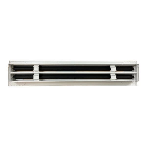 White aluminum linear slot diffuser two slot - AP AC Distributors