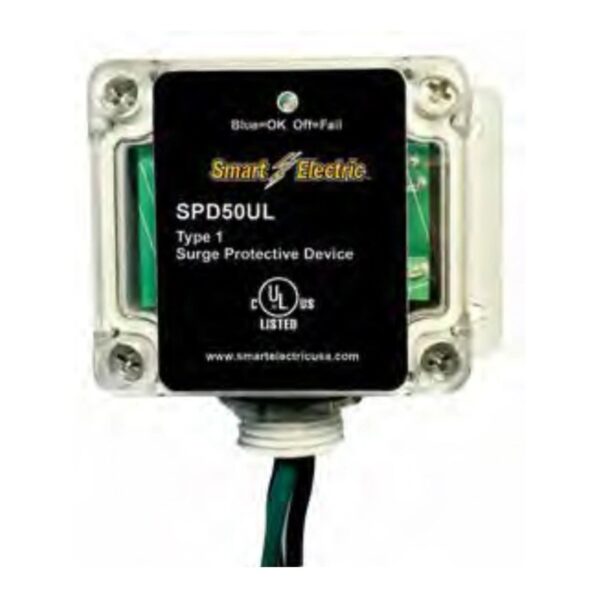 Smart Electric Panel Spd For 120/240 Volt Split Phase W/O Remote Signal SPD50UL - AP AC Distributors