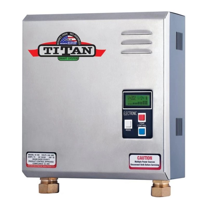 Tankless Water Heater Titan Model: N-180 - AP AC Distributors