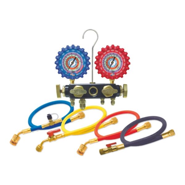Uniweld 4-V Aluminum Manifold 3-1/8" NPF Q4N85SMEZ - AP AC Distributors