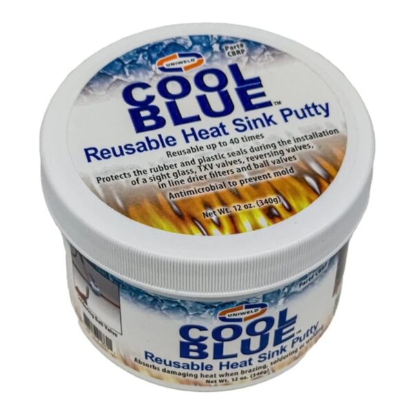 Uniweld Cool Blue™ Reusable Heat Sink Putty - AP AC Distributors