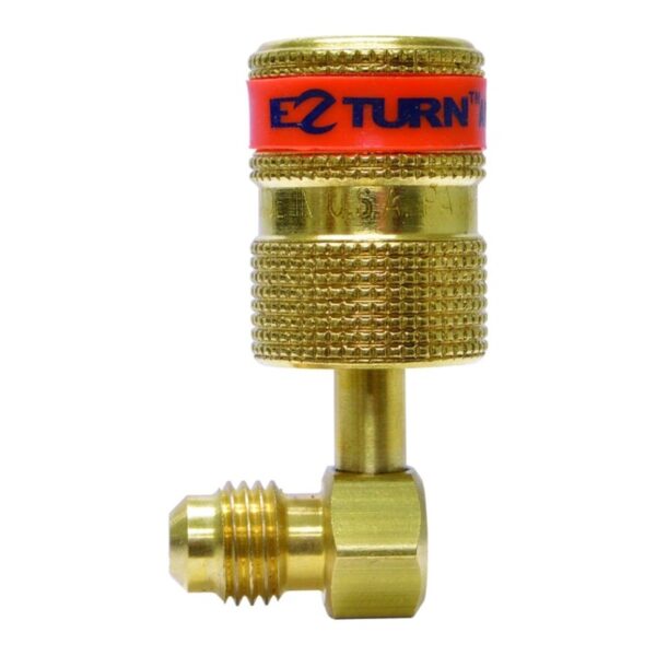 Uniweld Ez-Turn Anti-Blowback Adapter, 1/4" M.f. X 1/4" F.f., 90° EZAB90 - AP AC Distributors