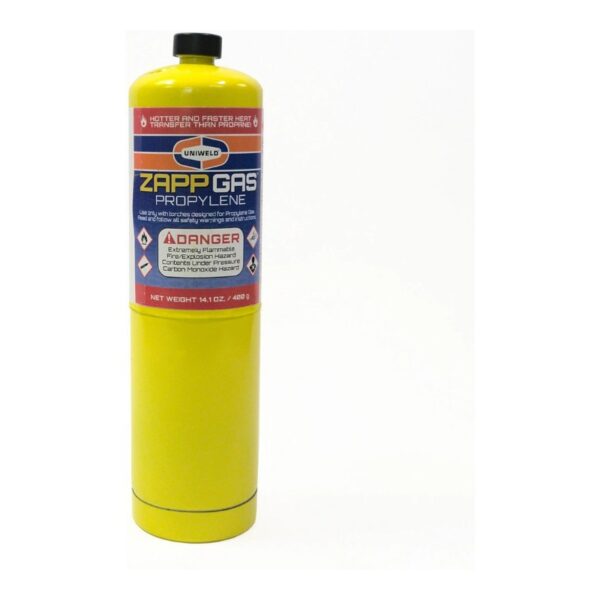 Uniweld Zapp Gas™ Disposable Cylinder - AP AC Distributors